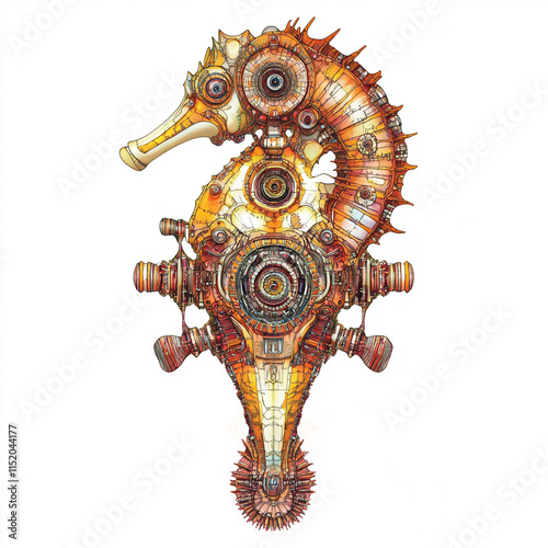 Seahorse illustration photo