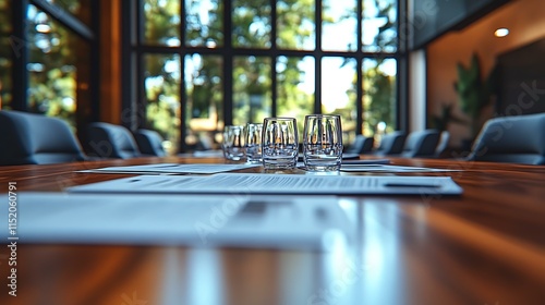 Wallpaper Mural Conference Room Table Meeting Documents Torontodigital.ca