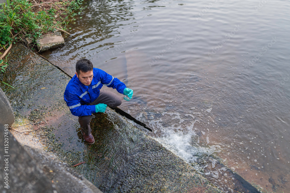 Environmental engineers inspect water quality,Bring water to the lab for testing,Check the mineral content in water and soil,Check for contaminants in water sources. Environmental engineers inspect water quality,Bring water to the lab for testing,Check the mineral content in water and soil,Check for contaminants in water sources.