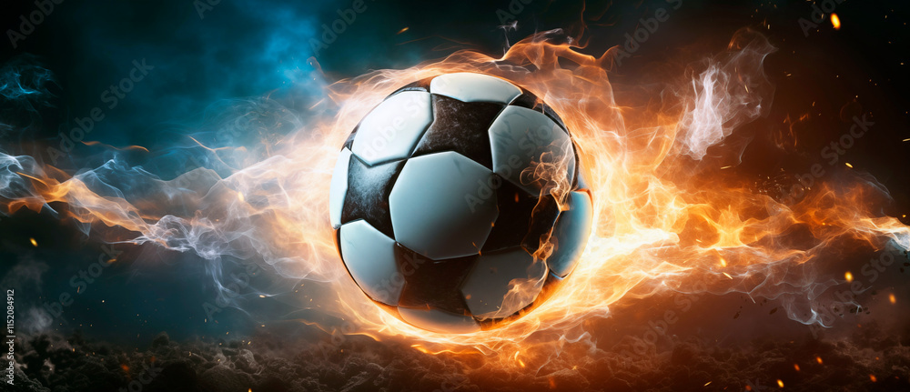 Fototapeta premium Football - expressive graphics