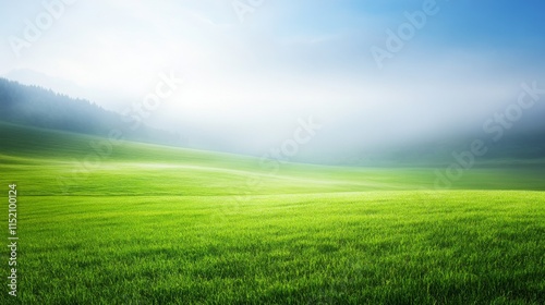 Serene Open Landscape with Soft Natural Lighting