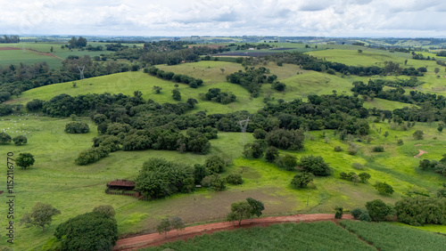 view of the hills of rural region