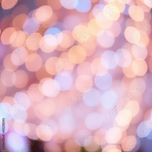 bokeh blue of  Banner size of abstract pastel blue orange and yellow bokeh light backgroundlight show festival at night  abstract bokeh light background bright    photo