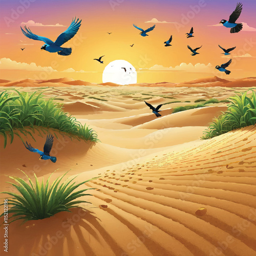 Explore the Vast Desert Landscape: From Scenic Canyons and Sand Dunes to Sunsets and Oasis. Discover the Beauty of the Southwest USA, with Mountains, Palm Trees, and Wilderness Adventures