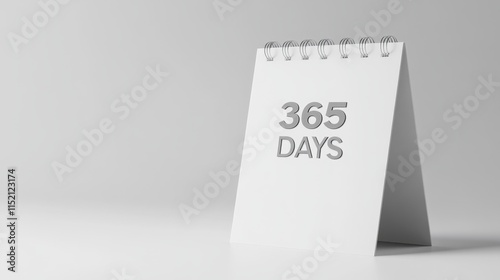 Minimalist Desk Calendar with 