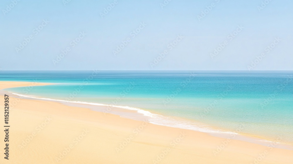 Panoramic Seascape with Soft Diffused Lighting Panoramic Seascape with Soft Diffused Lighting