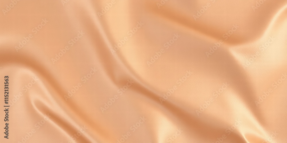 Fototapeta premium Peach Satin Fabric Texture