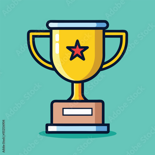 trophy,cup vector