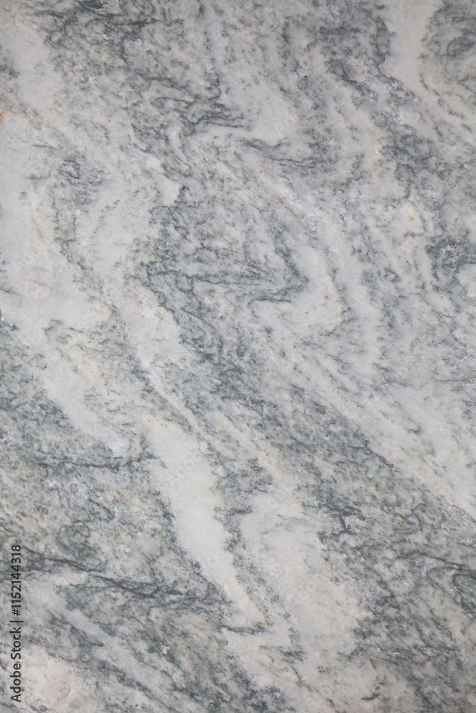 Fototapeta premium Gray and white marble stone texture background. vertical orientation