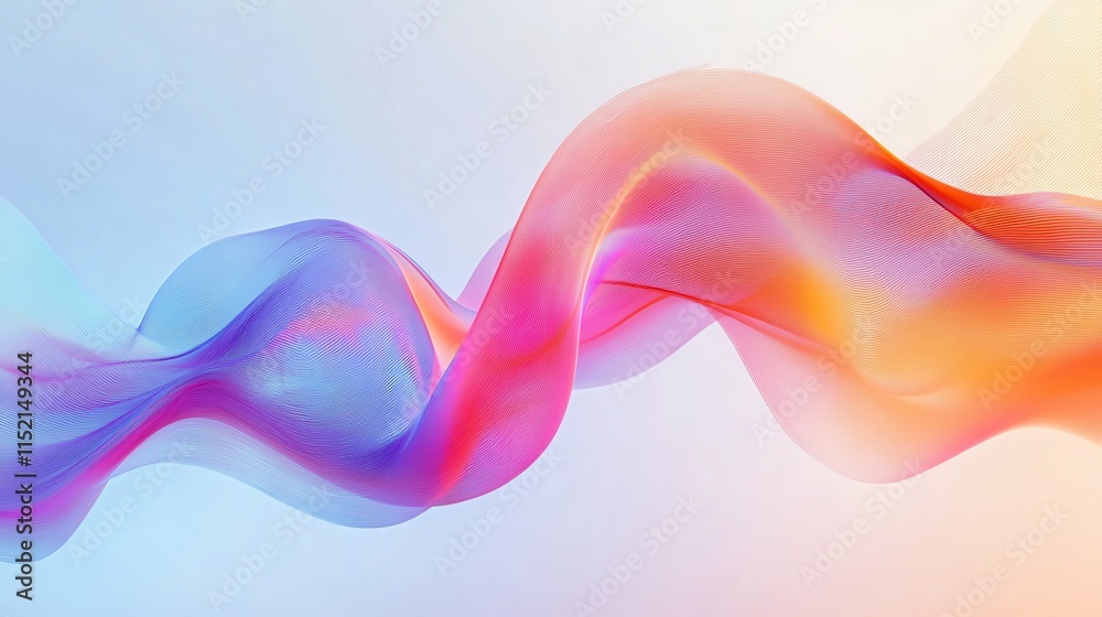 An abstract wave of vibrant colors, blending seamlessly to create a visually stunning artistic effect. An abstract wave of vibrant colors, blending seamlessly to create a visually stunning artistic effect.