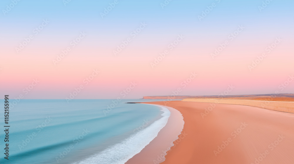 A serene beachscape at sunset with pastel hues in the sky and gentle waves lapping against the soft sandy shore, evoking tranquility and warmth. A serene beachscape at sunset with pastel hues in the sky and gentle waves lapping against the soft sandy shore, evoking tranquility and warmth.