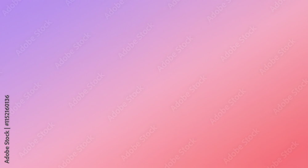 Fototapeta premium Vibrant gradient background with smooth purple pink transition, concept for graphic design, digital art and modern aesthetic
