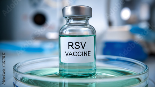 a vial labeled 
