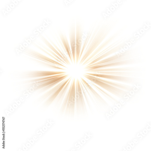 Transparent yellow sunlight special lens flash light effect. Front solar flare lenses	