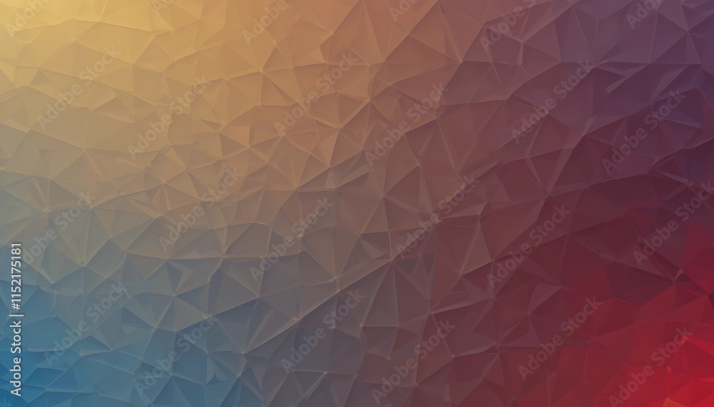 Fototapeta premium Cool Blue to Warm Red Gradient: A Bold and Dynamic Background Design 