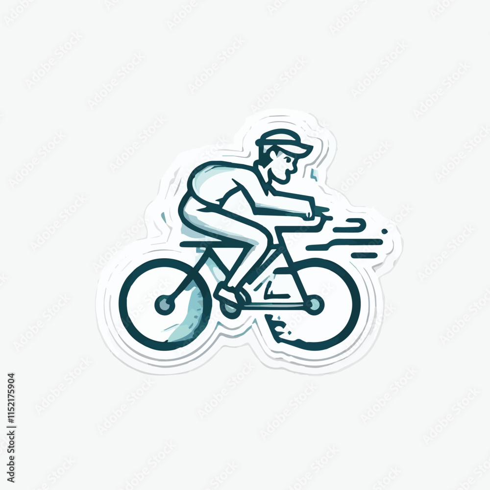 Urban Cycling Adventure: Cartoon Character Riding a Bicycle Through the City. Fast, Healthy Lifestyle Concept with Biking, Fitness, Speed, and Fun. Dynamic Outdoor Activity for Athletes and Cyclists Urban Cycling Adventure: Cartoon Character Riding a Bicycle Through the City. Fast, Healthy Lifestyle Concept with Biking, Fitness, Speed, and Fun. Dynamic Outdoor Activity for Athletes and Cyclists