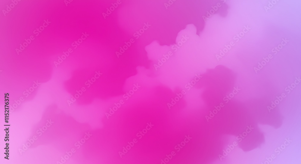 Fototapeta premium Vibrant pink and purple gradient abstract background with soft blurred texture, concept for graphic design, digital art and creative template
