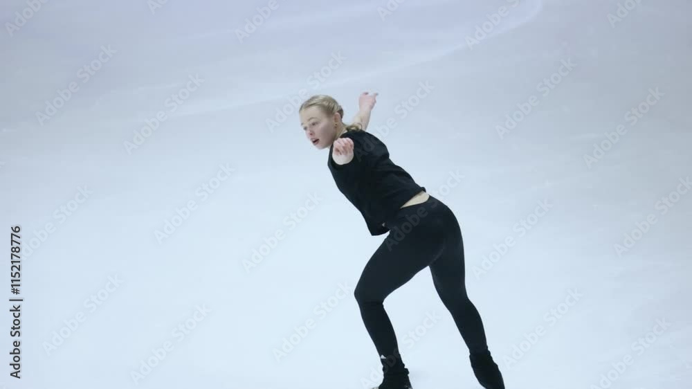 Figure skating. Figure skating.
