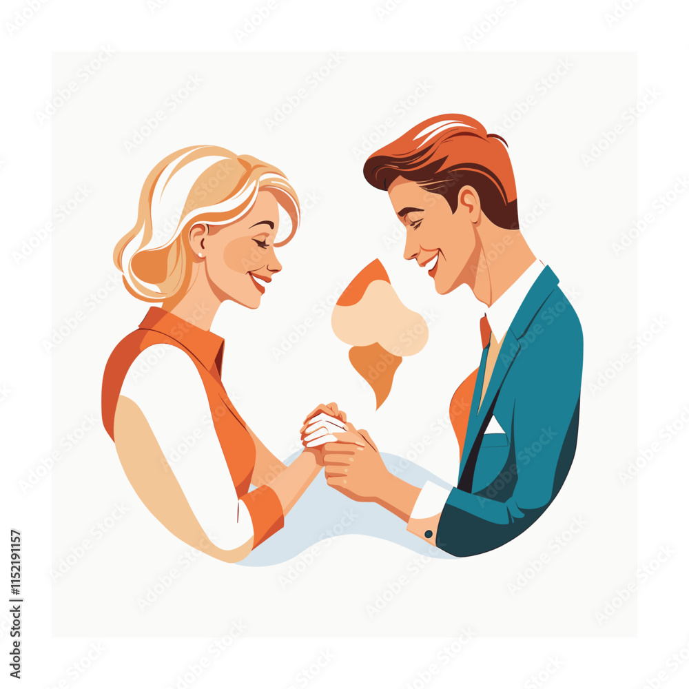 People and Emotions Concept Vector Illustration People and Emotions Concept Vector Illustration
