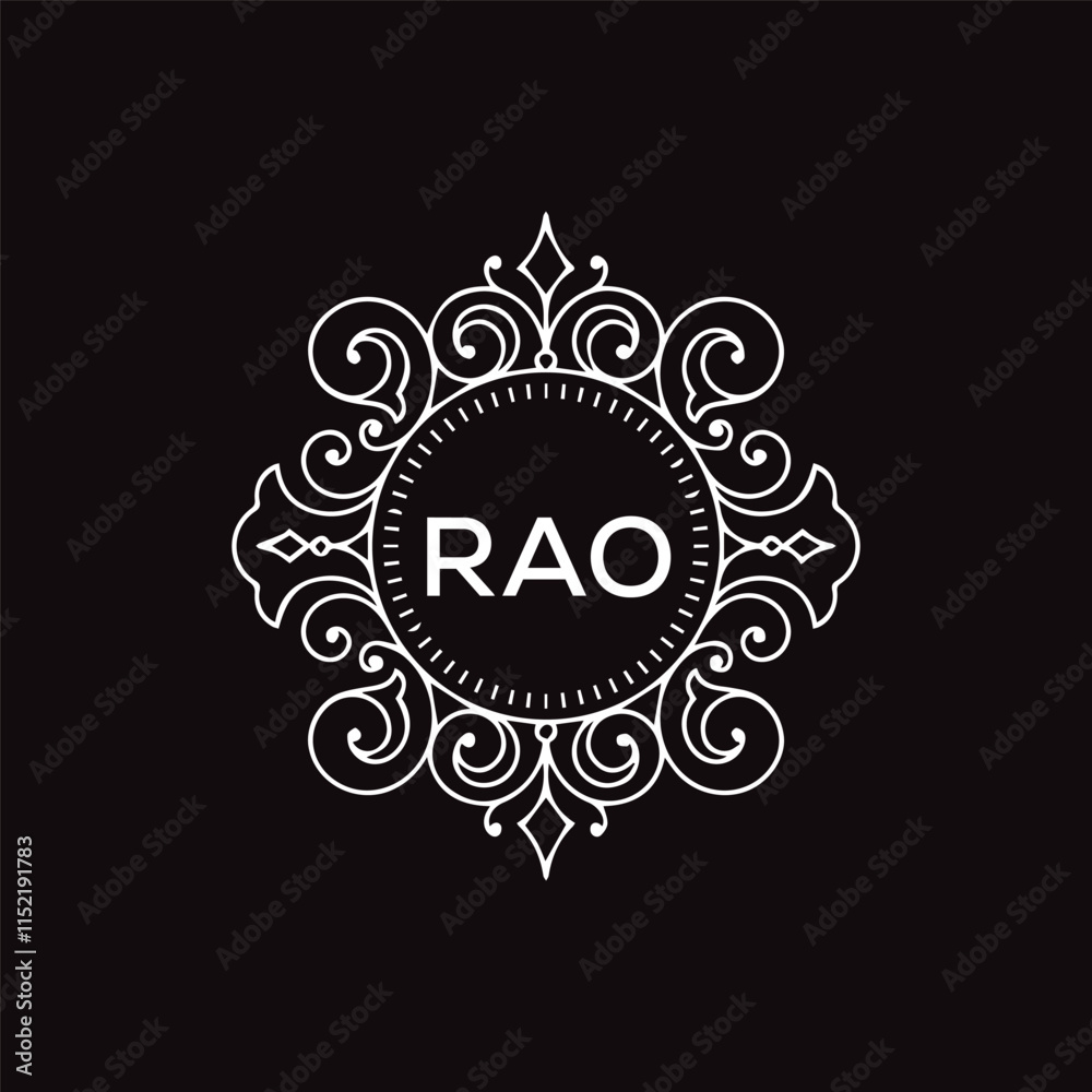 RAO letter logo design with black background in illustrator, vector logo modern alphabet font overlap style. calligraphy designs for logo, Poster, Invitation, etc. RAO letter logo design with black background in illustrator, vector logo modern alphabet font overlap style. calligraphy designs for logo, Poster, Invitation, etc.