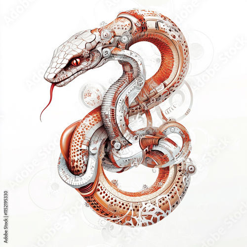 Snake illustration photo