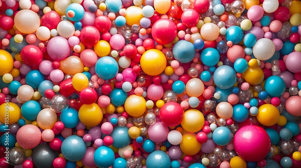 An aura of celebration and joy is created by hundreds of brilliant, multicolored balloons decorating the summit. Generative Ai An aura of celebration and joy is created by hundreds of brilliant, multicolored balloons decorating the summit. Generative Ai