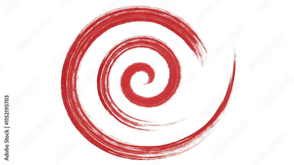 Thin Hand-Drawn Red Circular Swirl PNG Thin Hand-Drawn Red Circular Swirl PNG