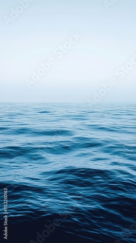 Wallpaper Mural Serene Blue Ocean Waves Under a Clear Sky Torontodigital.ca