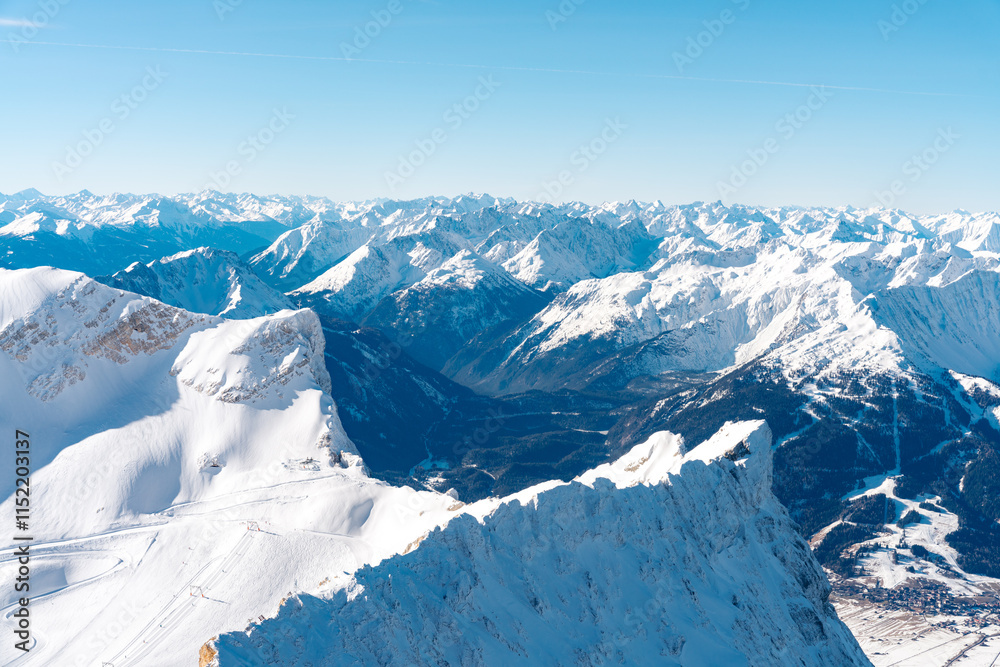 Zugspitze Mountains, Western Alps of Germany