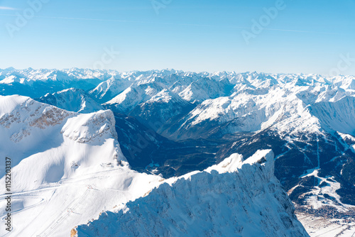 Zugspitze Mountains, Western Alps of Germany photo