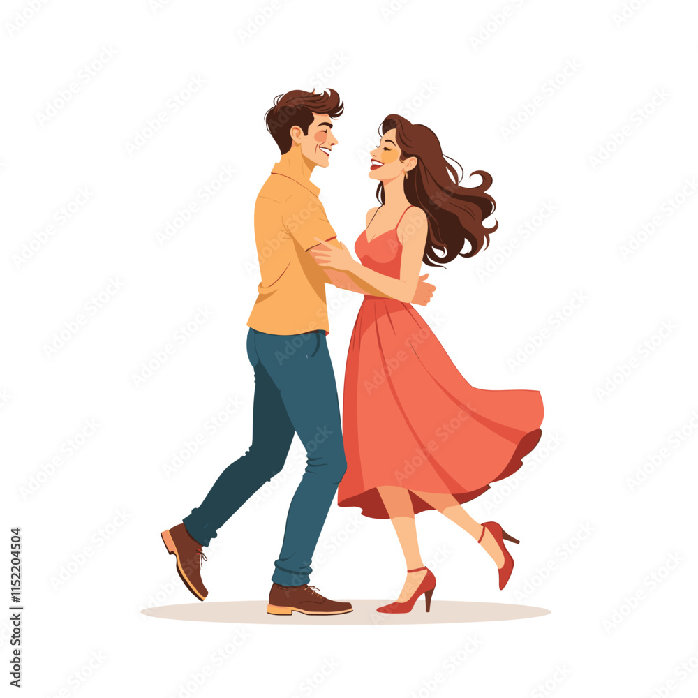 Fototapeta premium People and Emotions Concept Vector Illustration