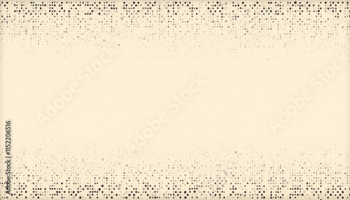 Dotted border gradient on beige background
 photo