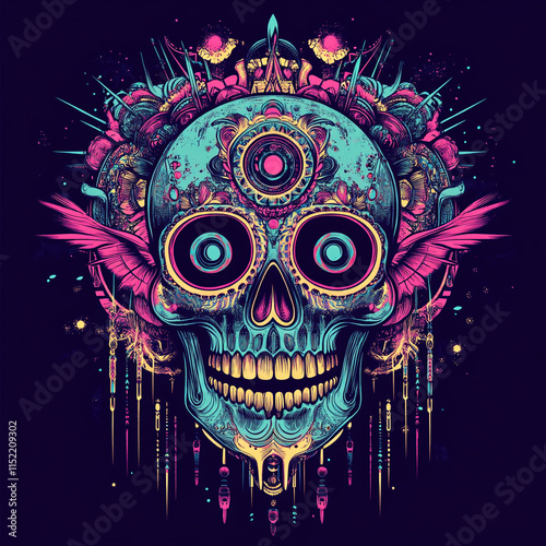 Sugar Skull illustration photo