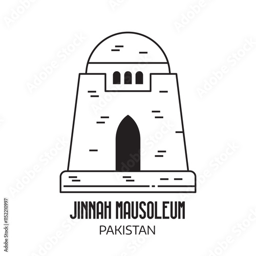 Jinnah Mausoleum Mazar-e-Quaid in Pakistan