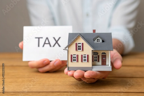 Advertise property tax guidance home ownership business insights indoor setting close-up view financial management