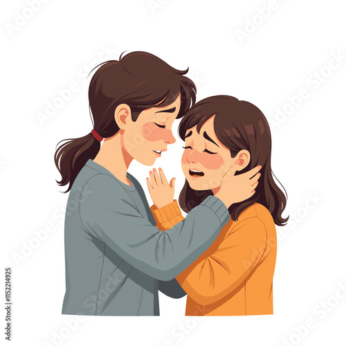 People and Emotions Concept Vector Illustration