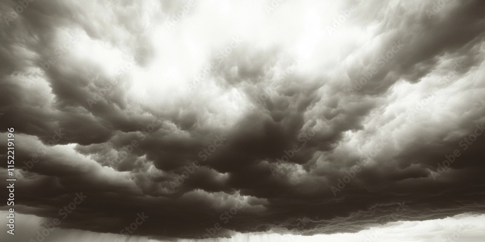 Dramatic Dark Storm Clouds Heavy Sky Nature Background Dramatic Dark Storm Clouds Heavy Sky Nature Background