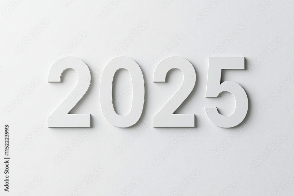 2025 Minimalist Typography Design. A Fresh Start for the New Year. Clean and Modern Graphic. Perfect for Posters, Invitations, and Digital Art 2025 Minimalist Typography Design. A Fresh Start for the New Year. Clean and Modern Graphic. Perfect for Posters, Invitations, and Digital Art