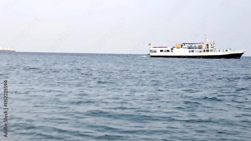 the surface of the sea. boats and yachts the surface of the sea. boats and yachts