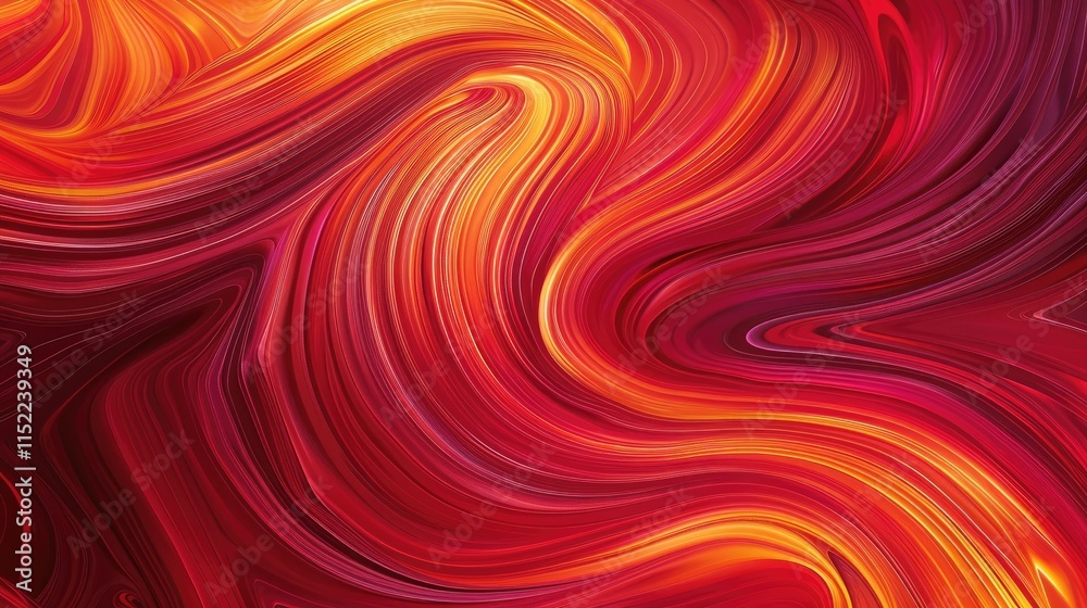 A vibrant abstract background with swirling patterns of red and orange, giving a sense of energy and movement A vibrant abstract background with swirling patterns of red and orange, giving a sense of energy and movement