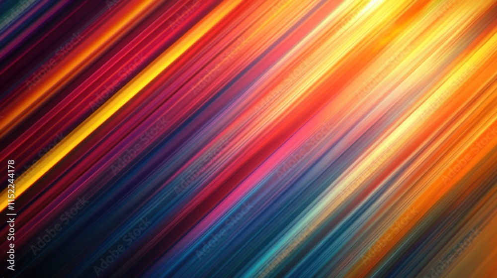 A vibrant abstract background with colorful diagonal lines creating a dynamic visual effect. A vibrant abstract background with colorful diagonal lines creating a dynamic visual effect.