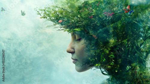 Madre Tierra: La Fusión de Mujer y Naturaleza