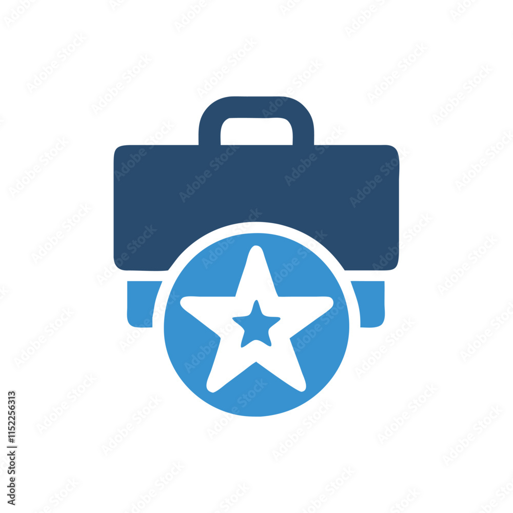 Minimal Business Star Symbol Icon Illustration Design Minimal Business Star Symbol Icon Illustration Design