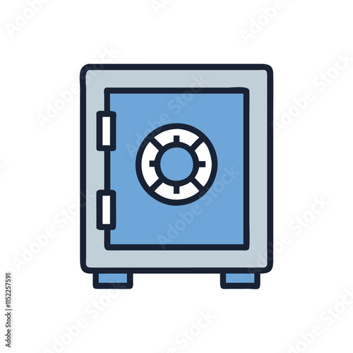  Creative Clear Vault Icon Illustration Design