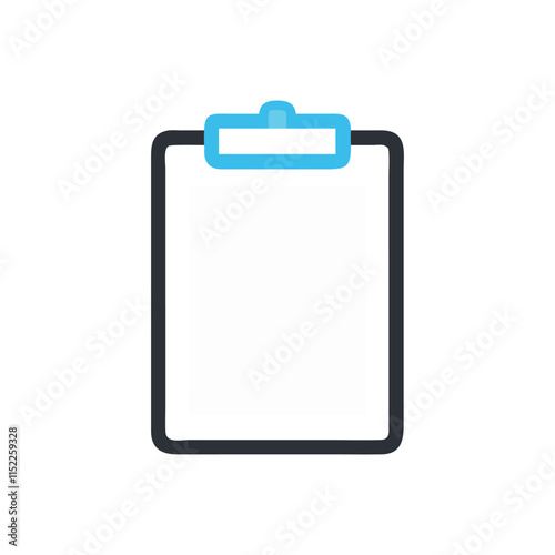  Minimal Empty Clipboard Icon Illustration Design