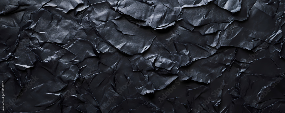 Black-colored paper texture background with a pattern, top view Black-colored paper texture background with a pattern, top view