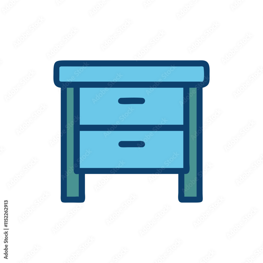 Dynamic Desk Drawer Icon Illustration Design Dynamic Desk Drawer Icon Illustration Design