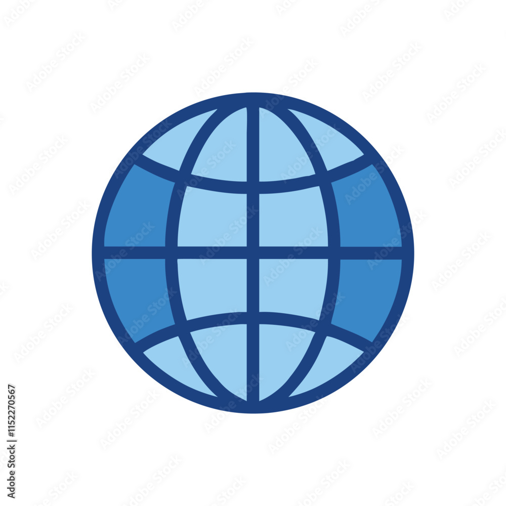 Creative Globe Icon Illustration Design Creative Globe Icon Illustration Design