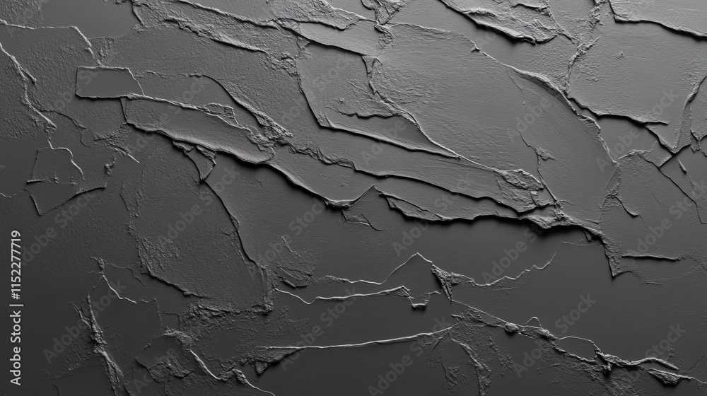 Obraz premium Monochrome grey paper with a blank, elegant texture for stationery or contemporary decorative projects.