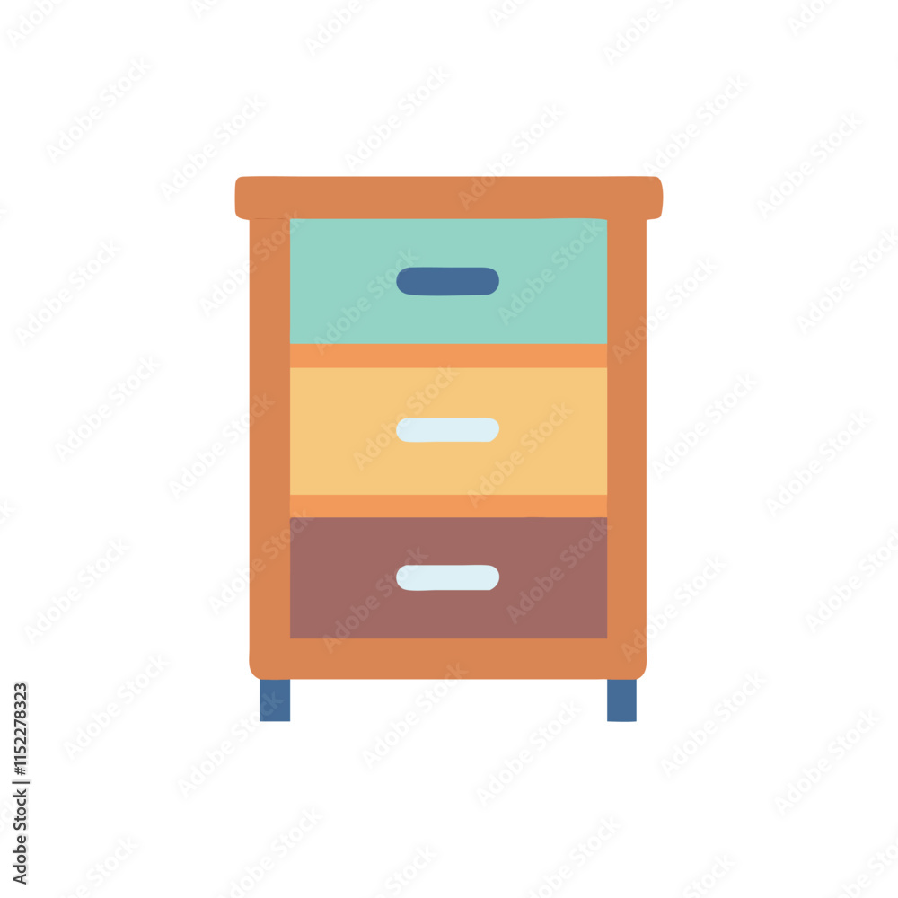 Creative Office Cabinet Icon Illustration Design Creative Office Cabinet Icon Illustration Design